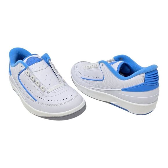 Nike Air Jordan 2 Retro Low University Blue White Size Women 7.5 - 6Y FJ6869 104 - Picture 4 of 12